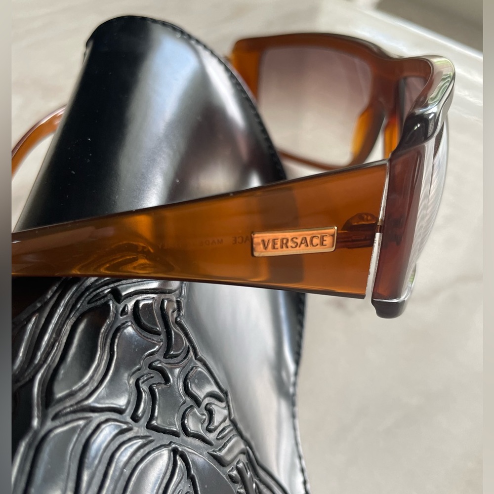 Authentic Versace Sunglasses With Case - image 2